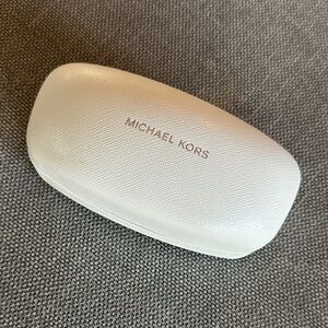 Michael Kors Gold and Black Sunglasses with Cream Case